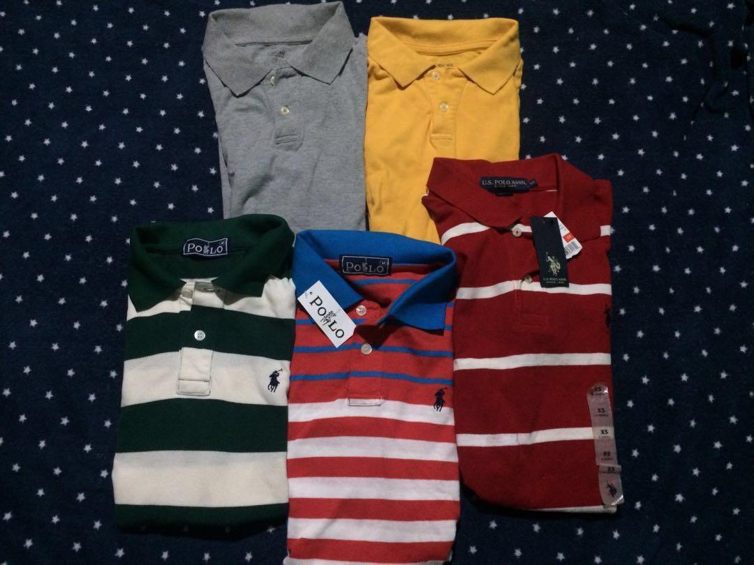 (Repriced again!)Take All - Random Polo Shirts (Category: Tshirts & Polo Shirts ) located in Angeles City. Submitted by mrtinjap (Listing ID 197115732, Image 1). Description: Take all for a reasonable price of 1000. All are brand new except for the Cherokees, which are still in very good condition. Additional free shirt included! Rfs: Need cash asap Help a brother out 😁.