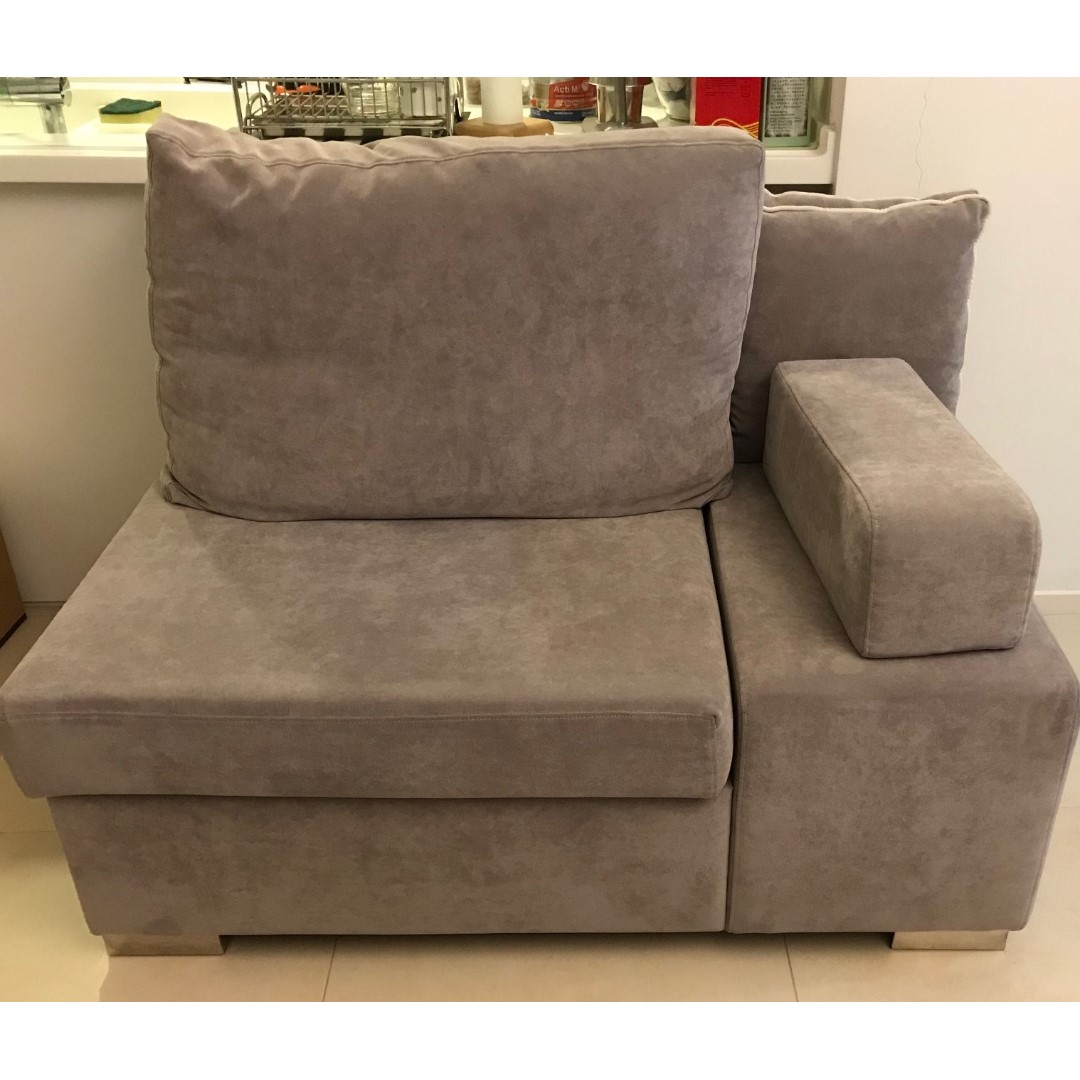 Selling 2nd Hand Light Grey Sofa in immaculate condition., Furniture