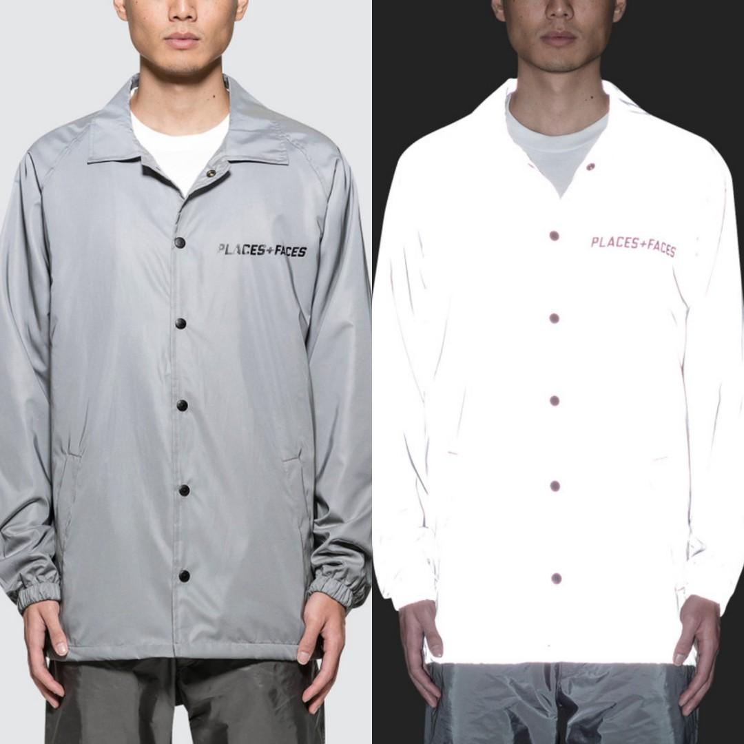 Reflective coach jacket outlet