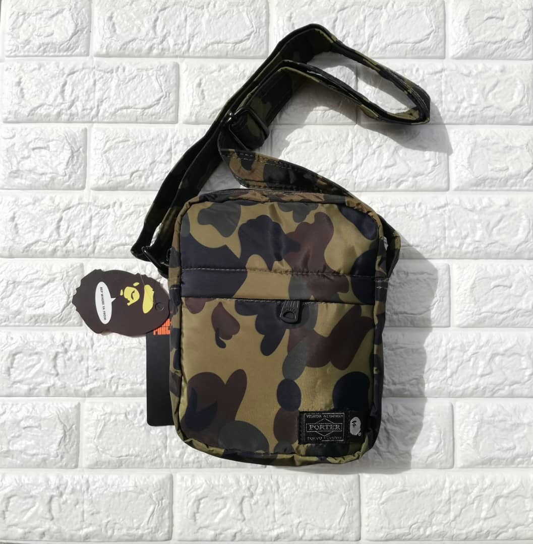 Porter x bape sling bag hot sale