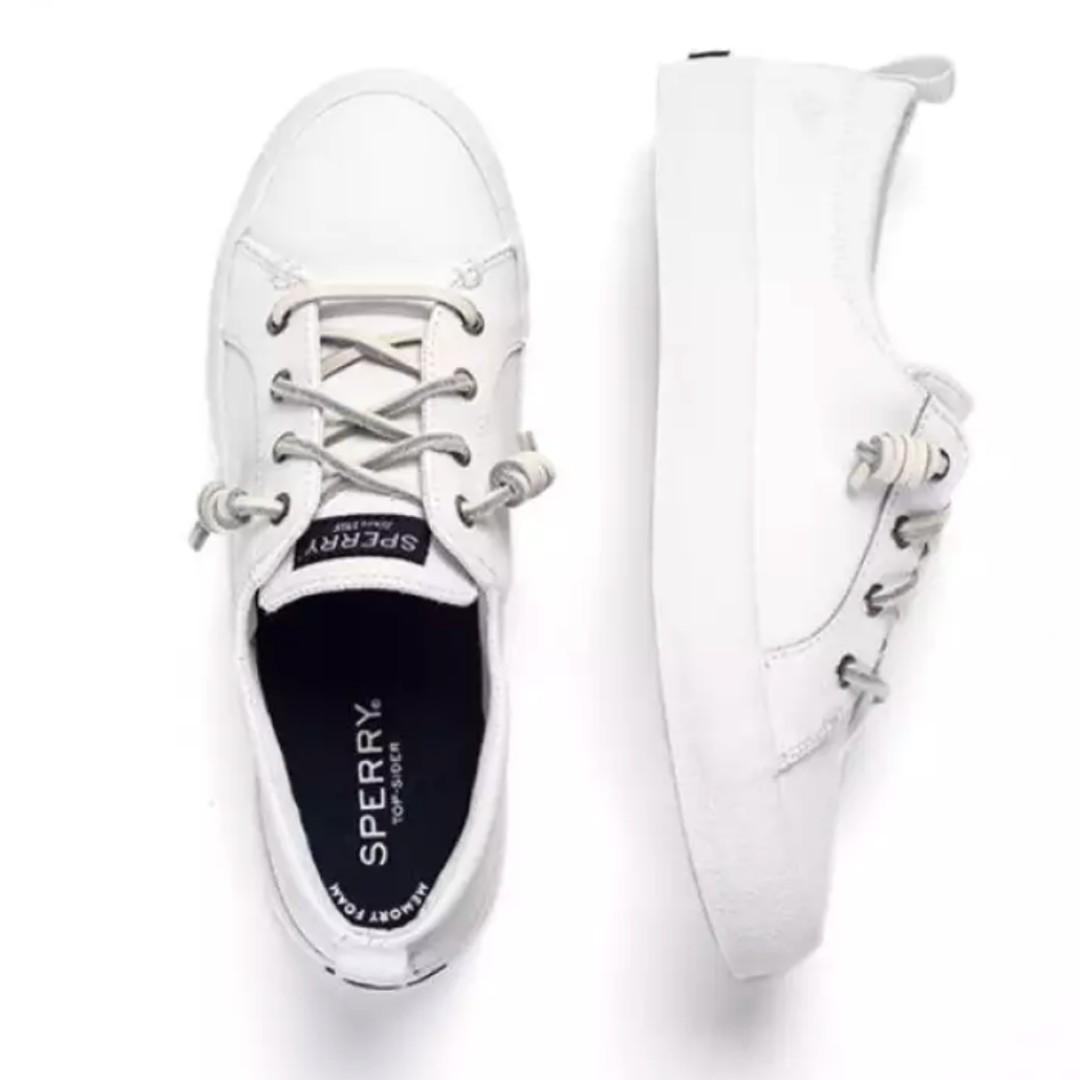 Sperry crest vibe leather sneaker hotsell