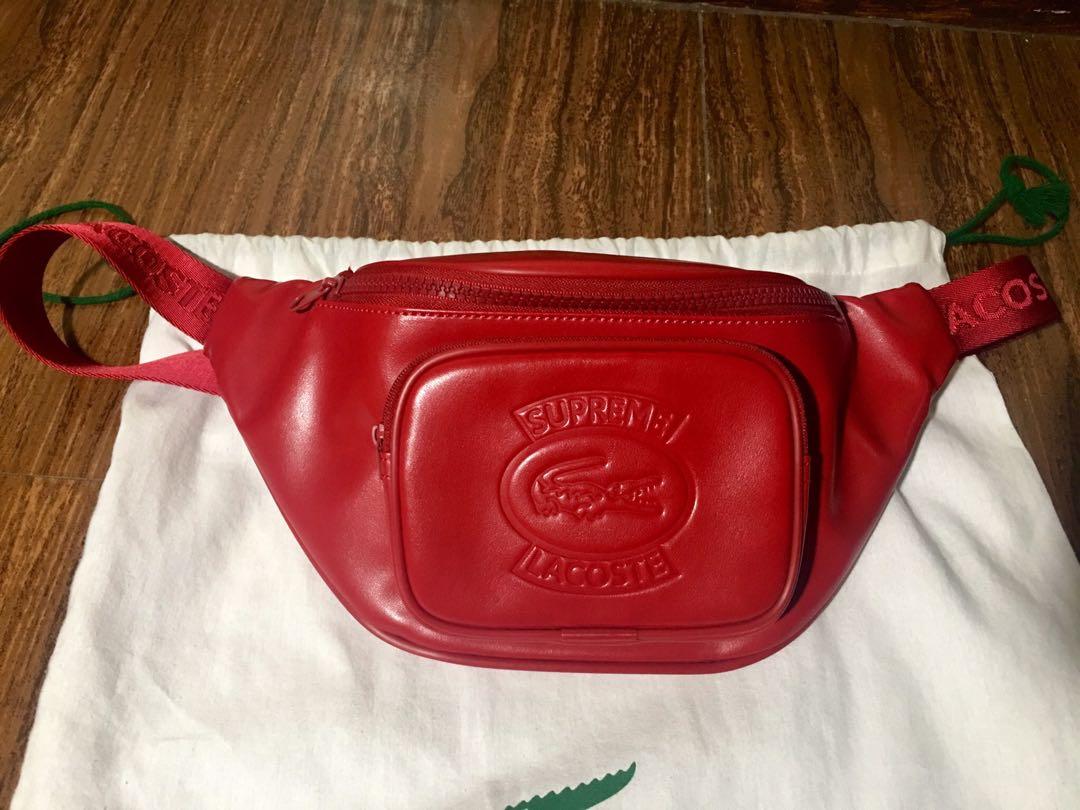 Supreme lacoste fanny pack sales