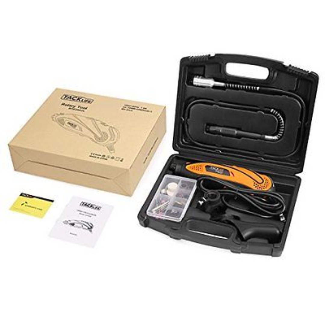Tacklife Rtd35acl Professional Multi Functional Rotary Tool Kit With
