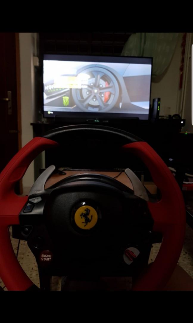  Thrustmaster Ferrari 458 Spider Racing Wheel (Xbox Series X/S &  One) : Everything Else