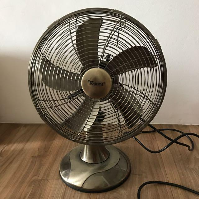 Toyomi 12 Antique Table Fan Used Home Appliances Cooling Toyomi 12 Antique Table Fan Used