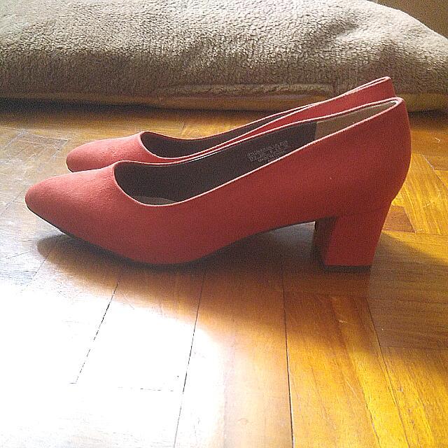 Uniqlo chunky sales heeled shoes