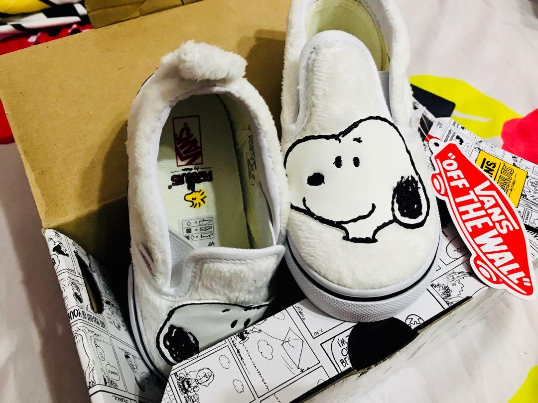 Vans Slip On Peanuts by Schulz Kids