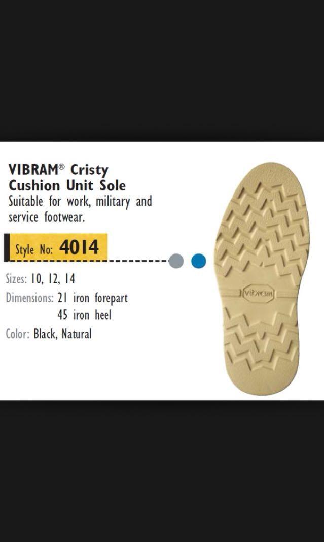 vibram christy outsole