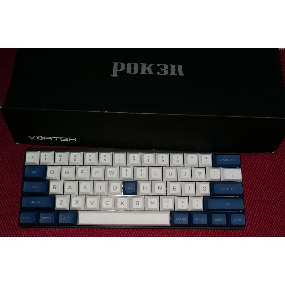 Vortex Pok3r Keyboard 60 Compact Size Mechanical Gaming Keyboard Metal Casing Cherry Mx Clear Switches Electronics Computer Parts Accessories On Carousell