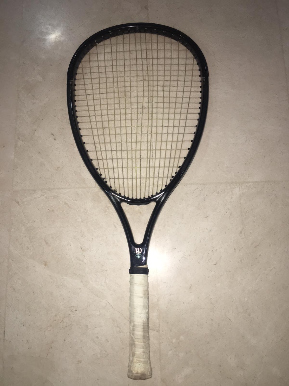 Wilson Sledge Hammer Tennis Racket, Sports, Sports & Games Equipment on Carousell