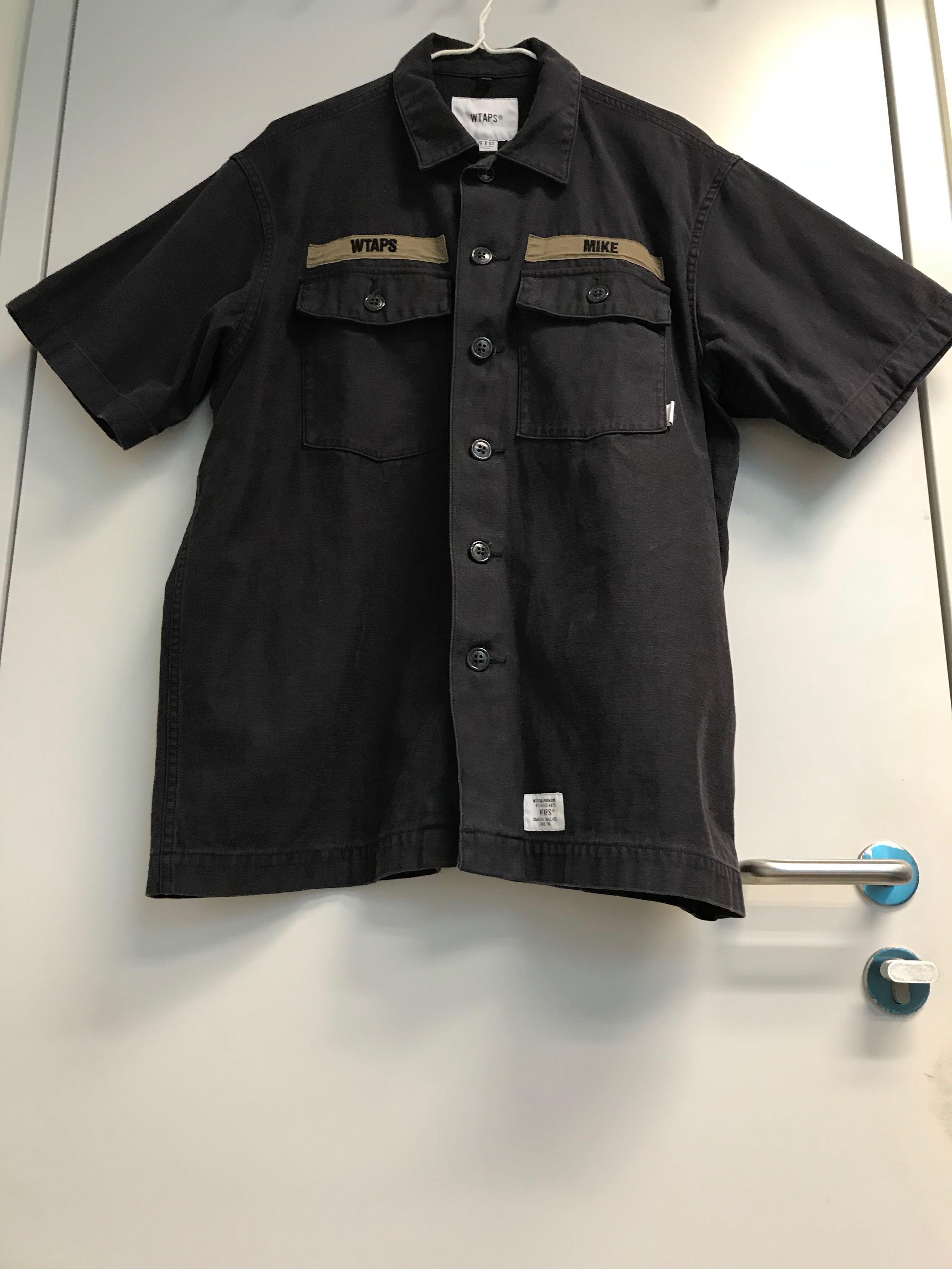 WTAPS 18SS Buds Shirt short sleeve size M 99% new, 女裝, 上衣, T 