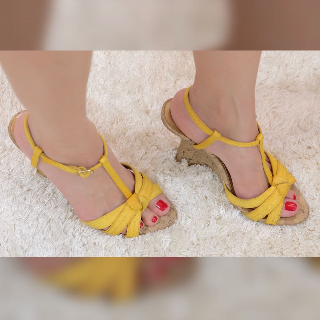 Yellow Payless Fioni Heels
