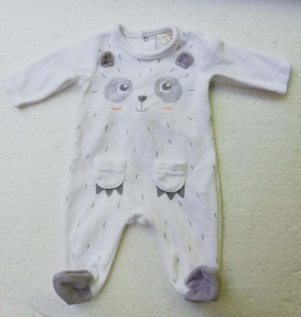 zara baby sleepsuits