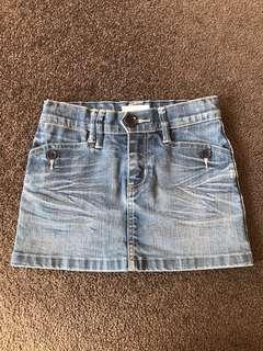 CR (7) DENIM SKIRT
