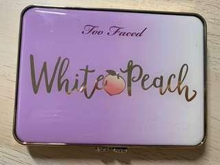Too Faced White Peach Palette