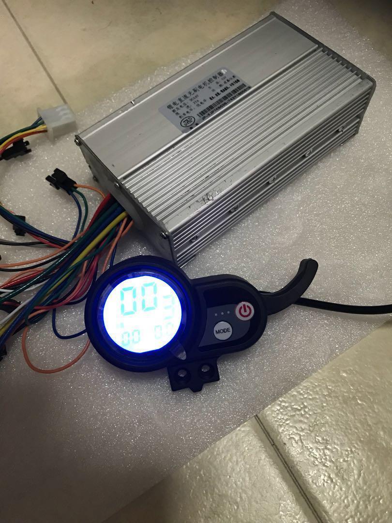 60v35a Controller Throttle (Category: E-Scooters & E-Bikes) located in Singapore. Submitted by bigboyworkshop (Listing ID 178973271, Image 3). Description: 60v 35a Controller and 6pin throttle Can install DYU ,Ultron ultra,Ultron Monster,Fiido.