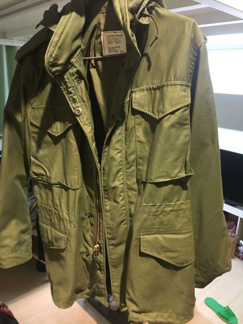 公發 M65 XS-R Alpha 1972 古著 軍綠 外套 parka 老品