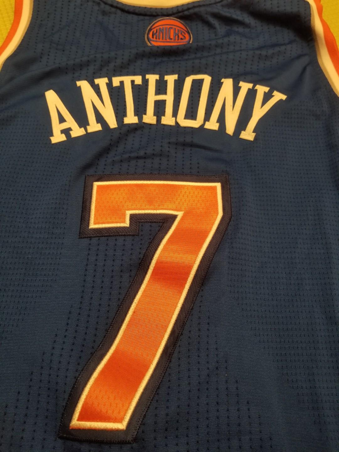 anthony new york knicks jersey
