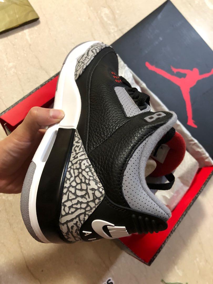 Air Jordan 3 retro OG black cement