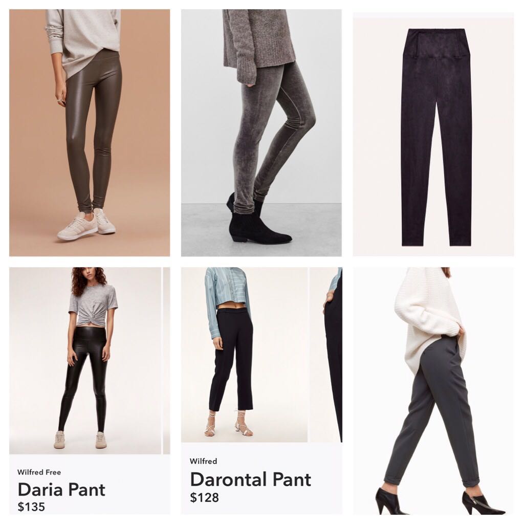 Wilfred Free Daria Pant (suede), Women's Fashion, Clothes on Carousell