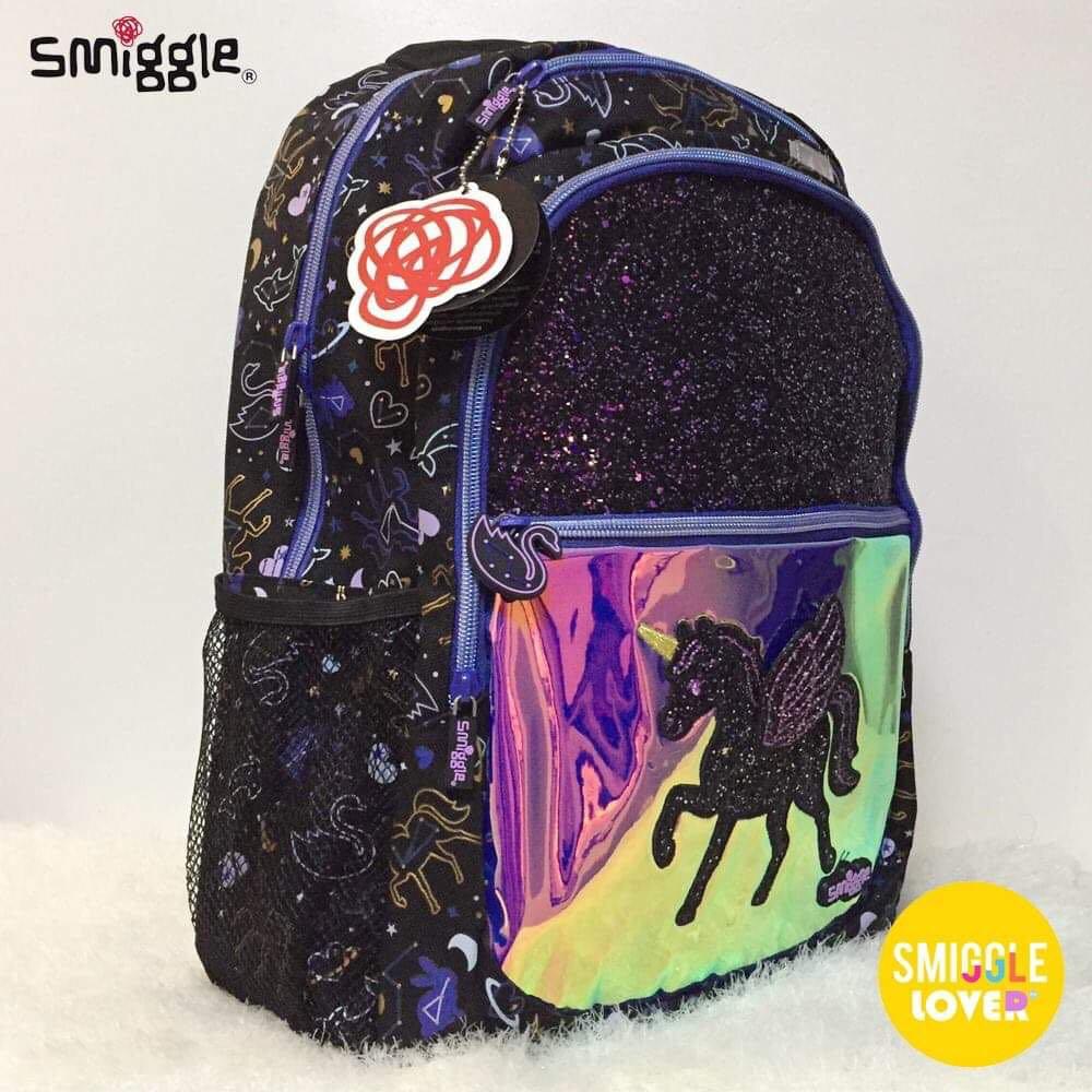 glitz backpack smiggle
