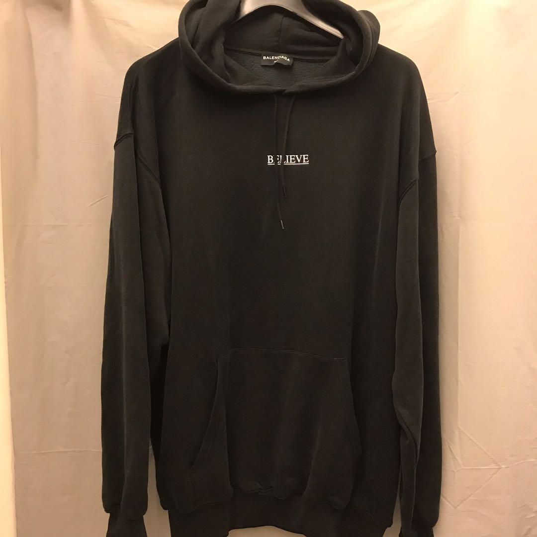 balenciaga believe hoodie