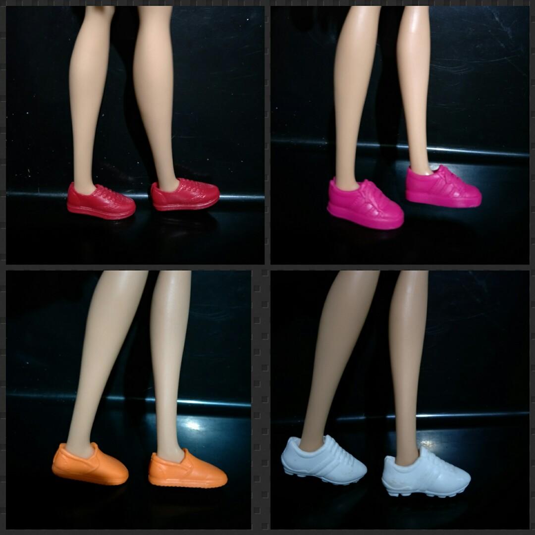 Barbie flat shoes, Hobbies & Toys, Toys & Games on Carousell