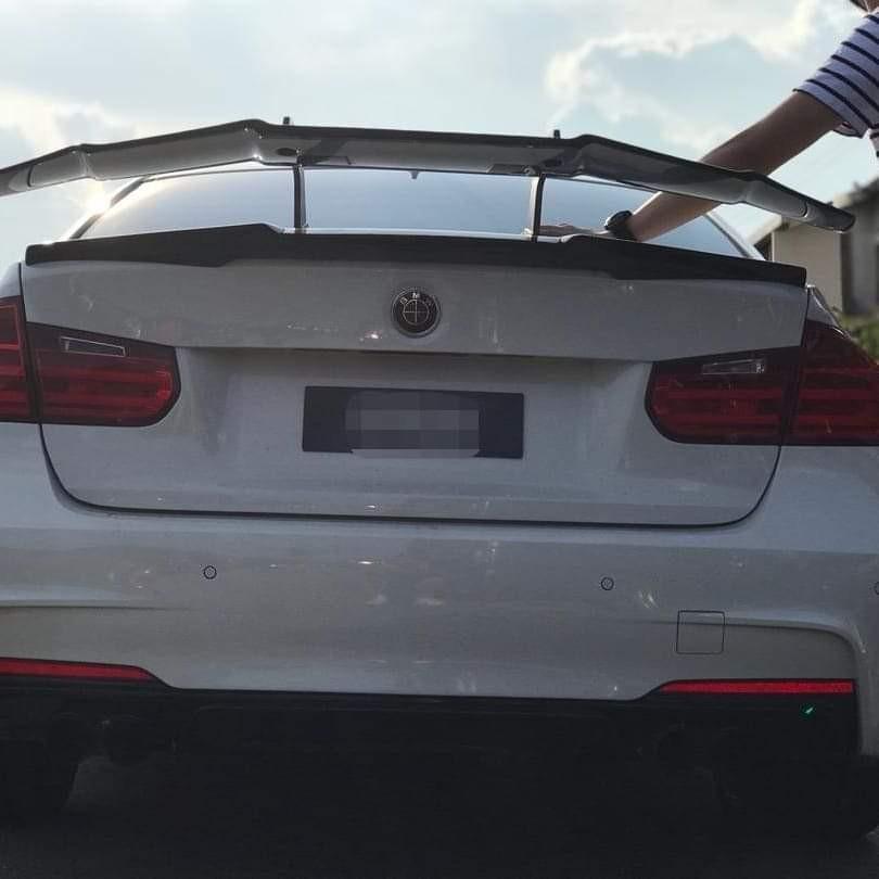 Bmw F30 Carbon Fiber Rear Wing Car Accessories Accessories On Carousell