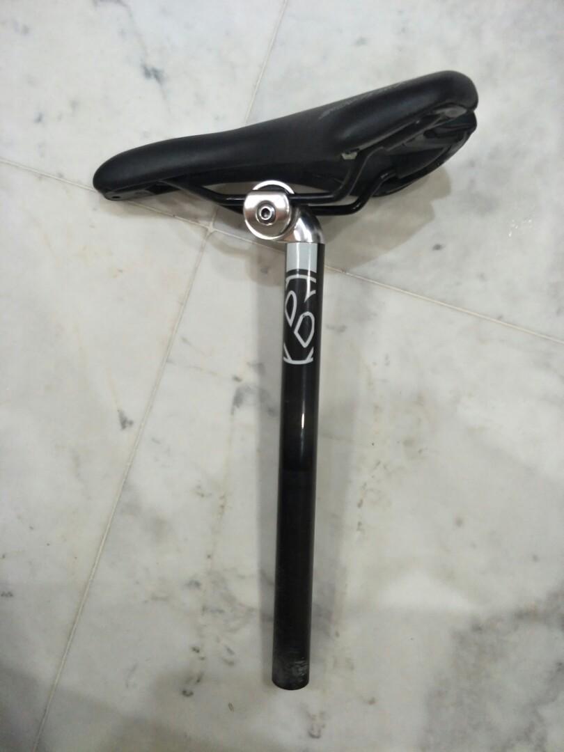 Bontrager seatpost and saddle, Sports 