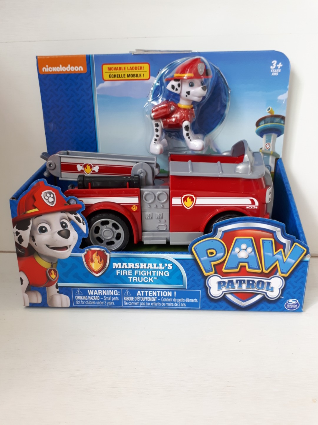 Brand new in box Spin Master Paw Patrol Marshall Fire Fighting 3 years+, Hobbies & Toys, Toys & Games on Carousell