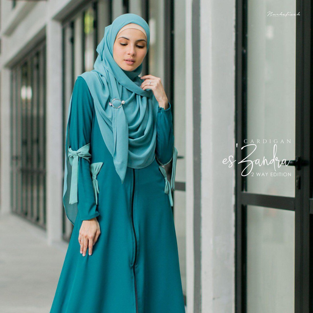 Cardigan muslimah deals