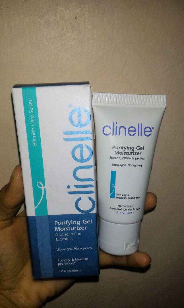 Clinelle purifying sales gel moisturizer