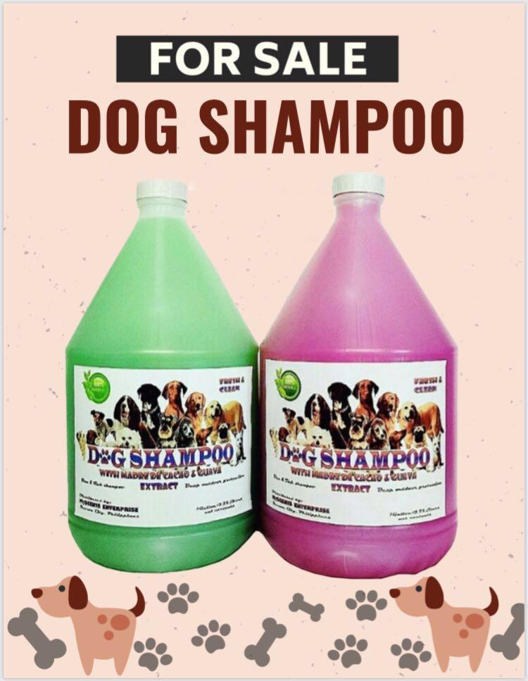 dog shampoo gallon
