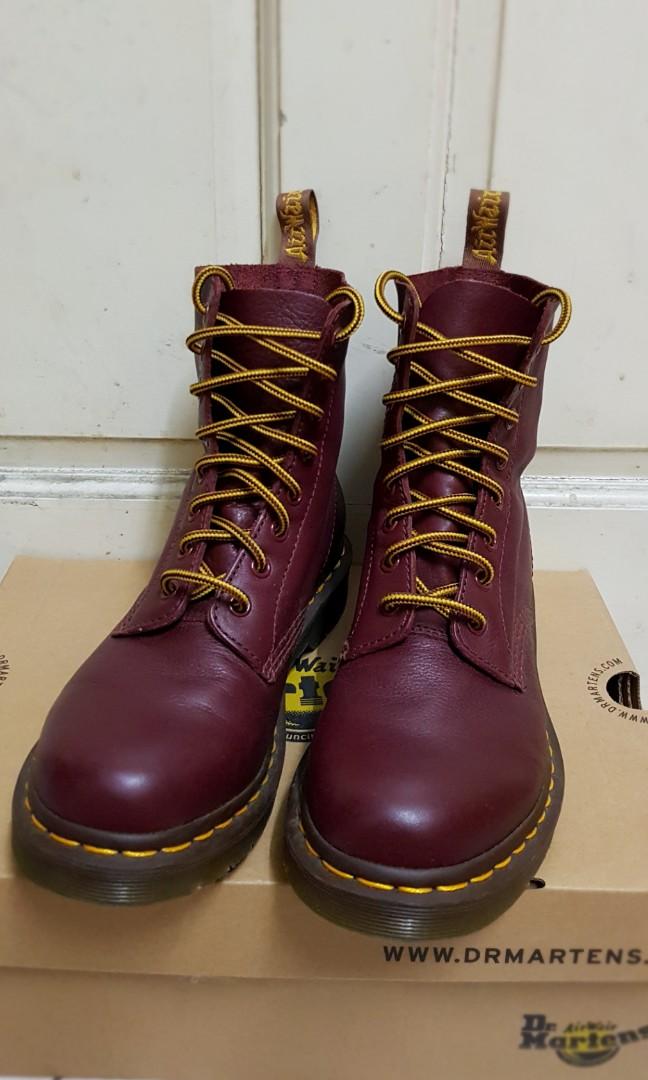red pascal dr martens