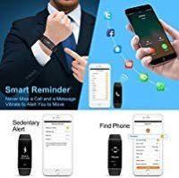 fitness tracker aneken ip 67 waterproof smart bracelet