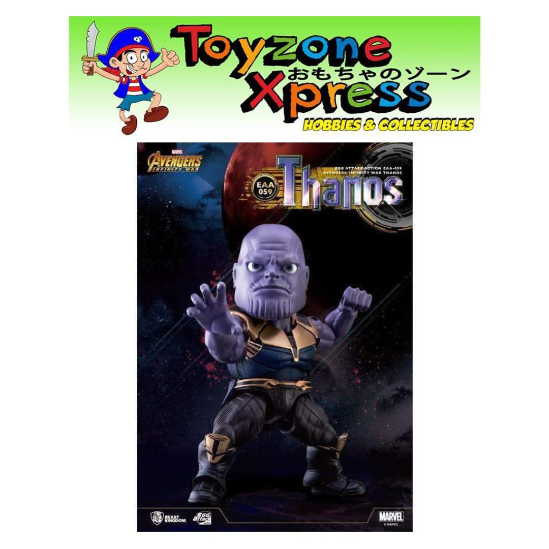 Egg Attack Action - Avengers: Infinity War - Thanos (EAA-059) (Category: Figurines & Statues) located in Manila. Submitted by tzx_shop (Listing ID 199985176, Image 1). Description: IMPORTANT: Kindly first check and confirm this item’s availability with us before ordering. Item Name: Egg Attack Action - Avengers: Infinity War - Thanos (EAA-059) Item Condition: Brand New, guaranteed authentic & original Shop: Unit U-07 UPPER Level 3/F Shoppesville 