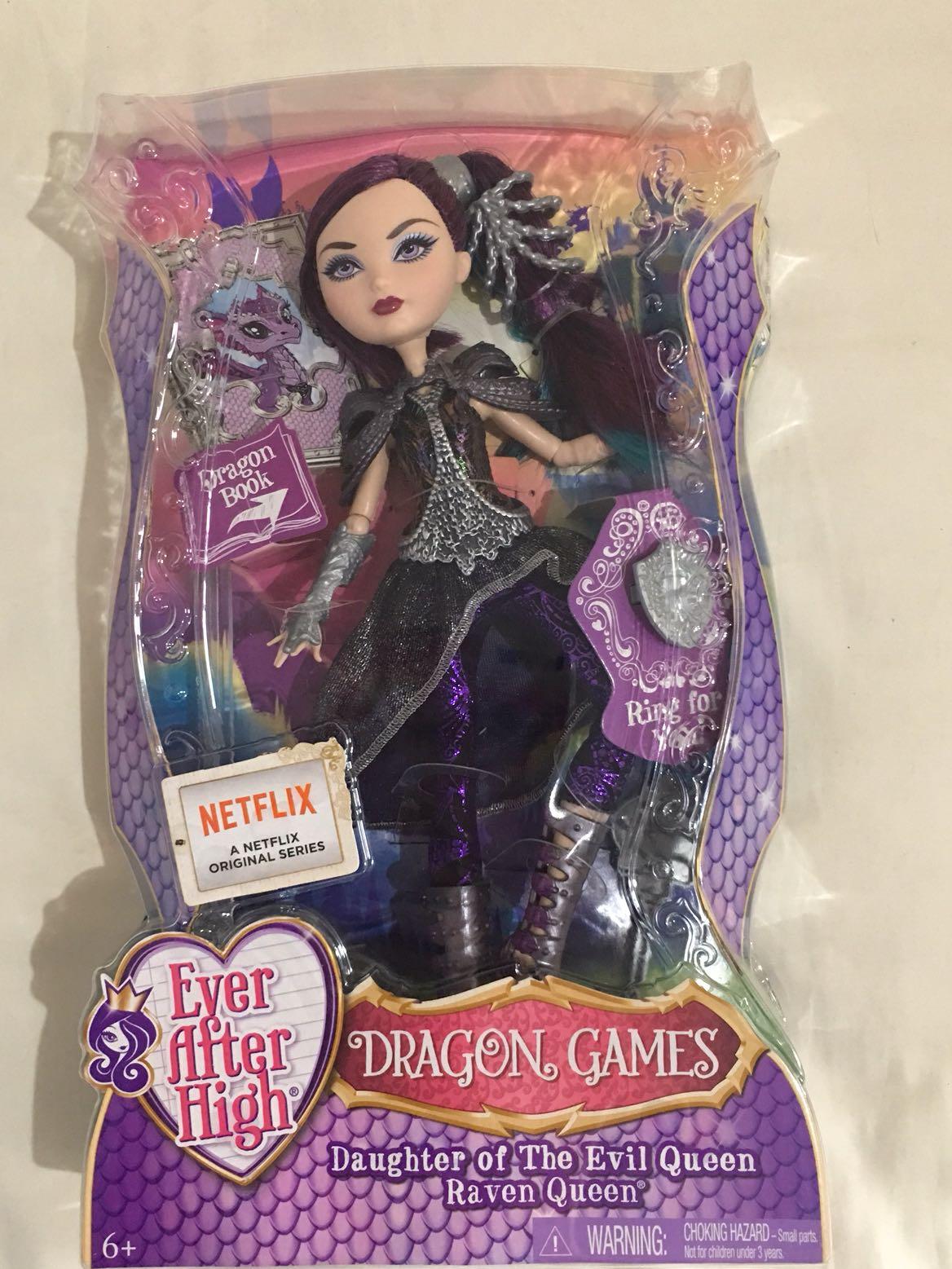 Ever After High Dragon Games Raven Queen Doll 2day Delivery for sale online 