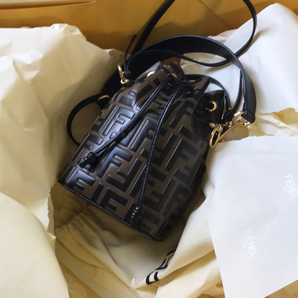 Fendi Mon Tresor Monogram Bag, Luxury 