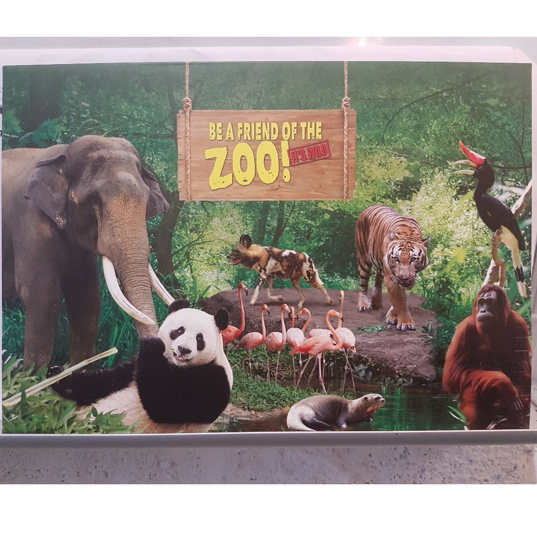 Friend of Wildlife (Gift Card) - Membership for all 4 Zoos in Singapore ...