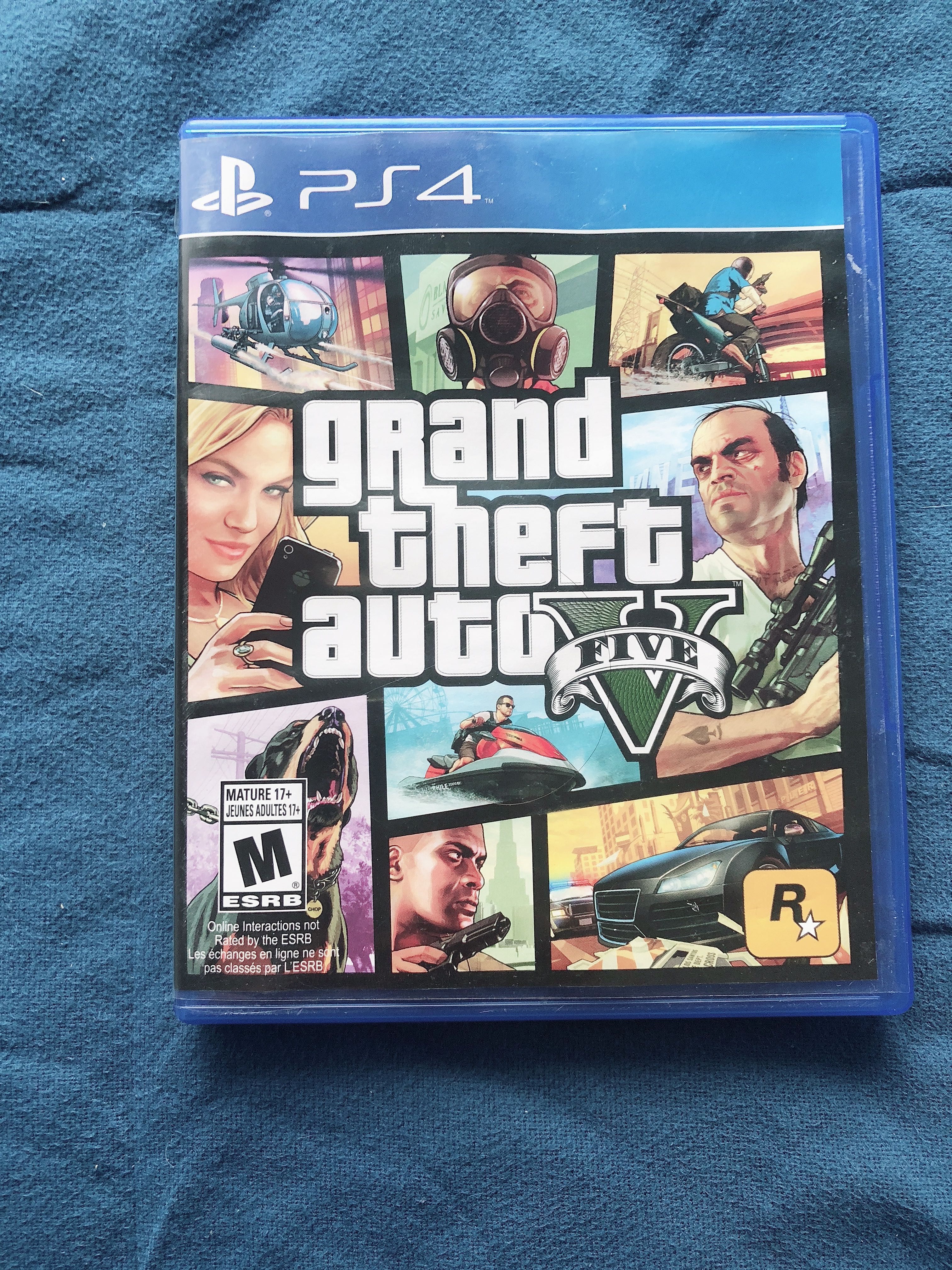 gta 5 cd for ps4