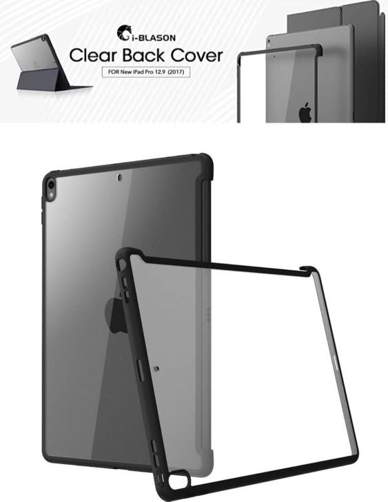 I Blason Hybrid Clear Case For Ipad Pro 12 9 2017 Mobile Phones Tablets Mobile Tablet Accessories Cases Sleeves On Carousell