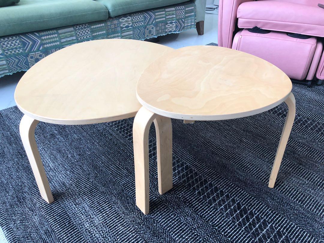 Ikea Svalsta Nest Table Furniture Tables Chairs On Carousell