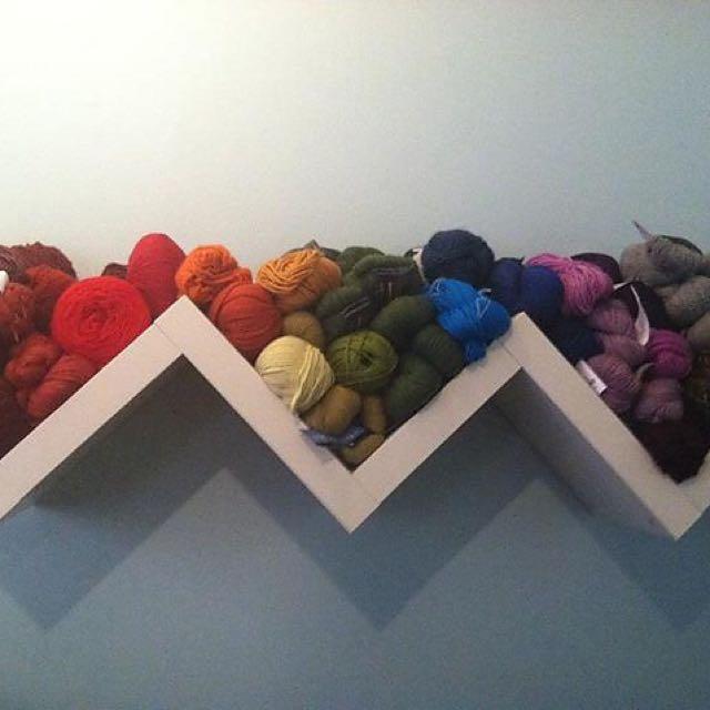 IKEA Zig Zag Wall Shelf, Furniture & Home Living, Furniture, Shelves