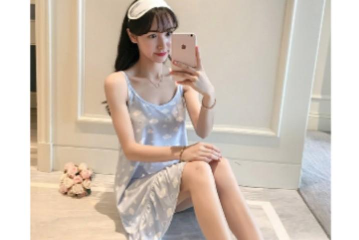 Korean sales sleep dress