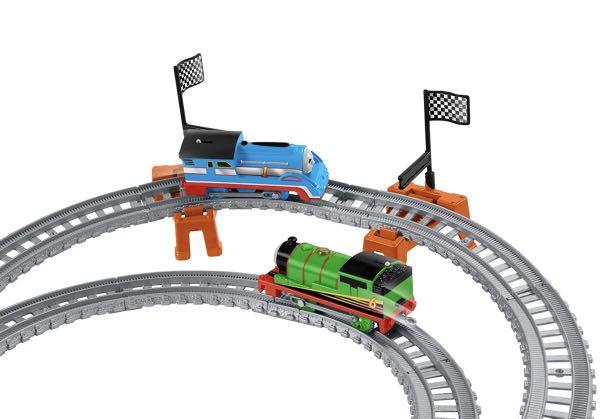 thomas and percy railway race set instructions