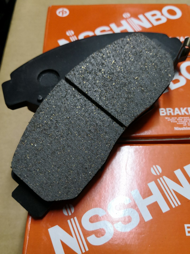 JAPAN NISSHINBO BRAKE PAD, Car Accessories, Accessories on Carousell