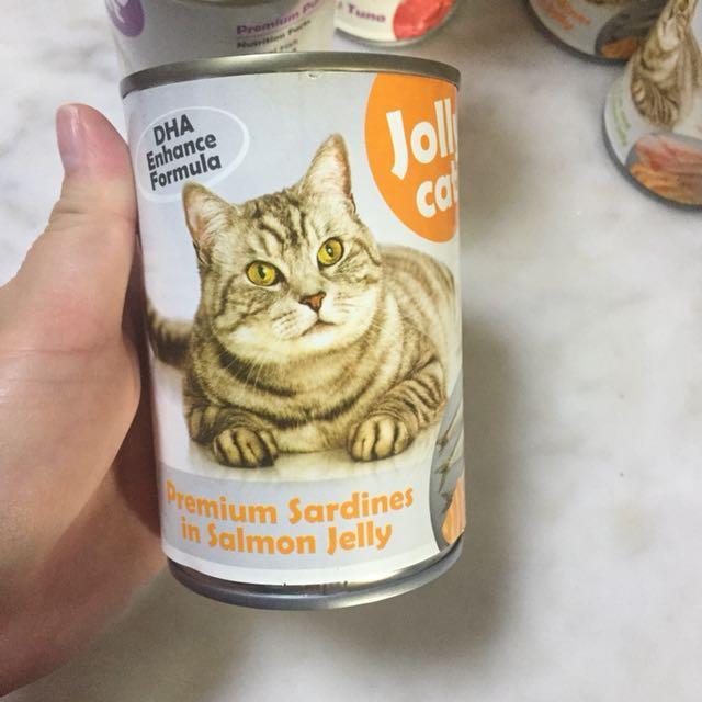 Jolly Cat Food Premium Sardines In Salmon Jelly Pet Supplies On Carousell