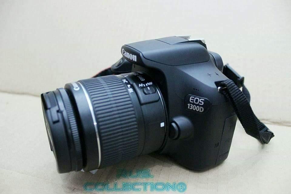 kamera canon eos 1300d kit wifi ada box mulus banyak bonus