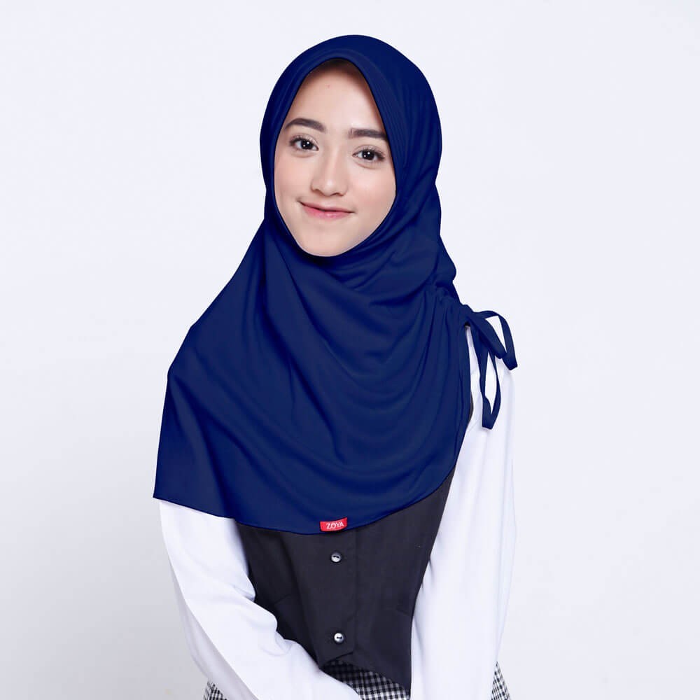 Kerudung Anak Kerudung Sekolah Zoya Bergo Hijab Instan Large