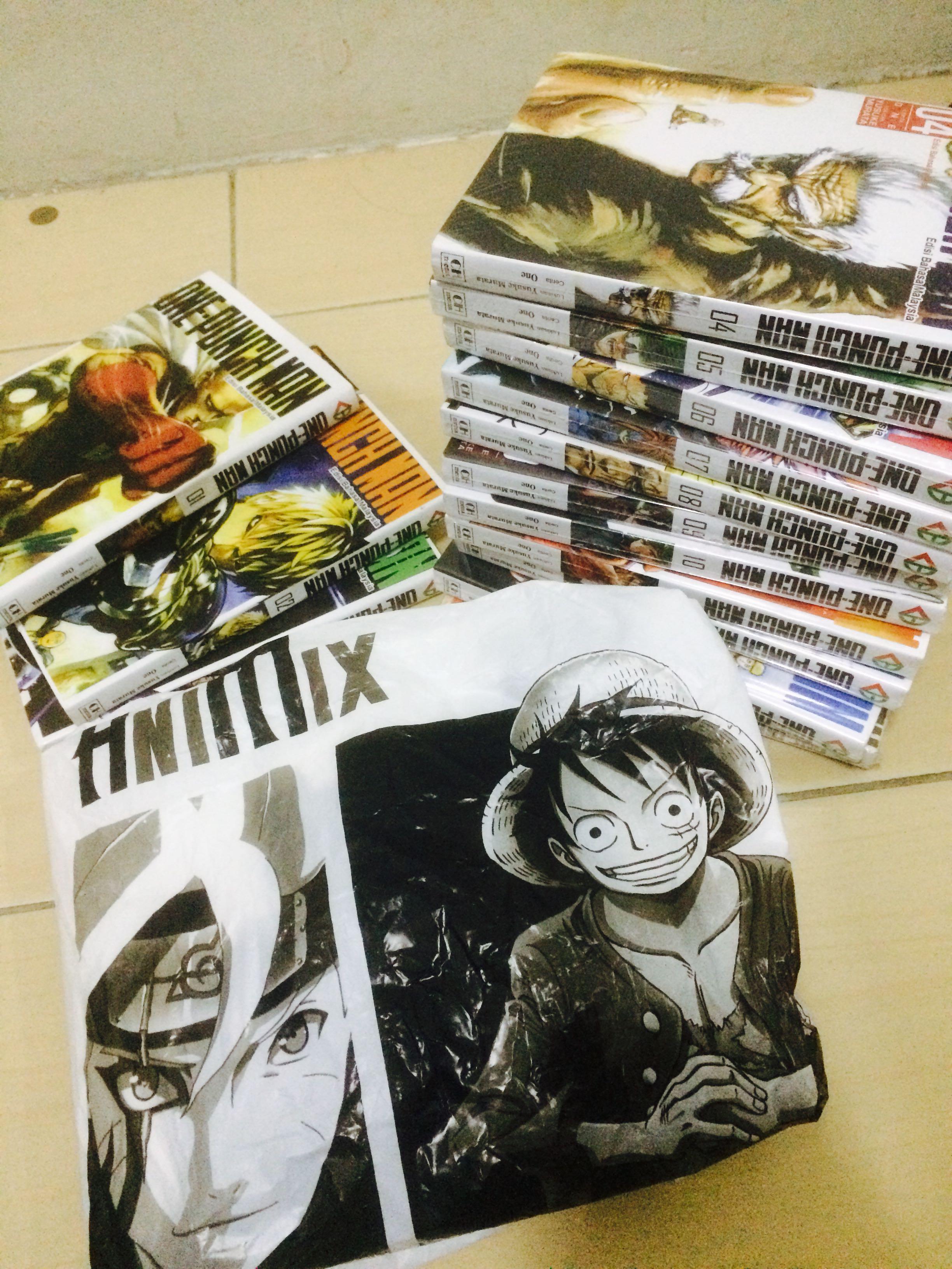 Komik Onepunchman 1 14 Books Stationery Comics Manga On Carousell